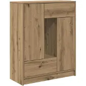 vidaXL Dressoir met lades en deuren 73x31x90 cm ambachtelijk