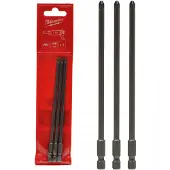 Milwaukee Screw gun system accessoires PH2 148 mm - 3 stuks - 4932459393