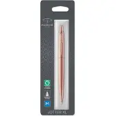Parker Jotter XL-balpen | Monochroom mat roségoud | Medium punt | Blauwe inkt