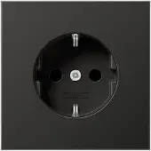 JUNG JG SCHUKO stopcontact AL1520AN, 16A, 250V, LS, antraciet, glanzend