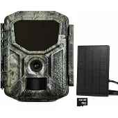 Siltcon Wildcamera 8K 64MP - No-Glow - WiFi - Solar - 128GB SD