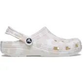Crocs , Uni, Volwassenen, Classic Pop Petals Clog, Crème/Multi, Maat 38-39