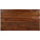 vidaXL Tafelblad rechthoekig 120x70x2,5 cm massief gerecycled hout