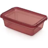 Orplast Rode stevige opbergbox - BaseStore - 3 liter