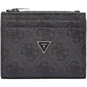 GUESS Portemonnee 'MILANO BIFOLD TOP ZIP' zwart