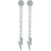 Philipp Plein - PJ7EA06EU - Oorbellen - Dames - THUNDER LADY