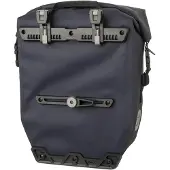Agu Shelter Clean - Enkele Fietstas - 21L - Blauw - 100% Waterdicht - Click'nGo Systeem - 14 inch Laptopvak - 3M Reflectie