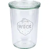 Weck STORT glas met deksel (850ml) 3/4L