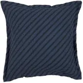 Nobodinoz Landscape Wafel Vierkant Kussen 45x45cm | Stripes Cobalt