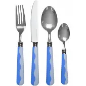 Addison Ross Wave bestekset 16-delig periwinkle / pale blue