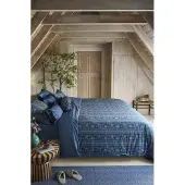 Pip studio Dekbedovertrek Rosa Rani Dark Blue Percal-240 x 200 / 220 cm | Lits-Jumeaux