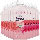 Lenor Pioenroos en Hibiscus - Wasverzachter - 12 x 38 Wasbeurten Voordeelverpakking