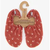 SLIPSTOP kinder schoenen rood met bloemen maat 21/23