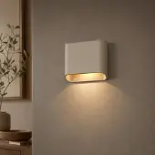 Artdelight Wandlamp Diaz 1l Champagne