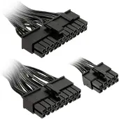 Kolink KL-CBR-ATX Aansluitkabel Stroom Zwart 60 cm
