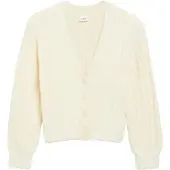 s.Oliver Gebreid vest crème