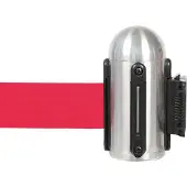 Securit muursysteem, RVS, Rood uittrekband