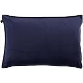 OVERSEAS Middlestitch Kussen – 40 x 60 cm - Velours – Navy