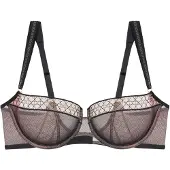 Triumph BH 'Palina Cosmic Heartbeat' nude / zwart