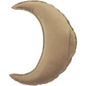 OVERSEAS Moon Velours Kussen - Beige
