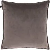 OVERSEAS Middlestitch Kussen- 45 x 45 cm - Velours – Taupe
