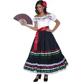 Vegaoo Authentic Western Sexy Senorita Cos