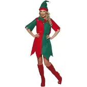 Kerst Volwassenenkostuum Kerst Elf maat XL
