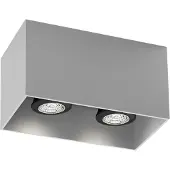 Wever & Ducre Box PAR16 Plafondlamp Box 2.0 | Aluminium Brushed