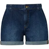 s.Oliver Bandplooi jeans blauw