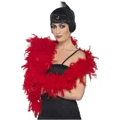 Smiffys Dressing Up & Costumes | Costumes -Shoe Sock Glove Unde - Deluxe Boa