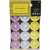 Spaas Theelichtjes Lavendel Citrus (30 stuks)