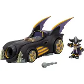 Sonic Sega Sonic X, DC Batmobile & Shadow, 6 cm figuur, zwart, zwart, one size