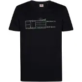 Petrol Industries Shirt grijs / zwart / wit