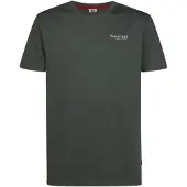 Petrol Industries Shirt groen gemêleerd / wit