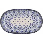 Bunzlau Castle Schaal BelleFleur Wide Oval