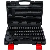 Kraftmann 98467 Set montageplaten voor radlagers, 52-delig.