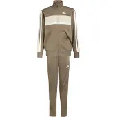 Adidas Trainingspak 'Seasonal Essentials Tiberio' ecru / lichtbeige / kaki