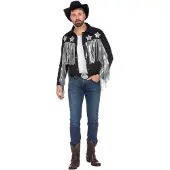 Coppens Western franje jasje sterren | Maat L-xl |