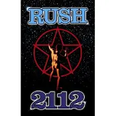 Rock Off Rush - 2112 Textiel Poster - Zwart