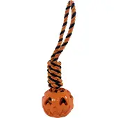 FOFOS halloween werpflostouw met pompoen tpr 31x9,5x9,5 cm