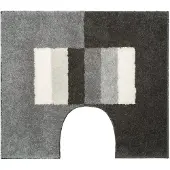 Casilin WC-mat Elba Grey - 100% acryl - 50 x 60 cm