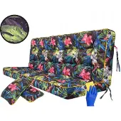 PillowPrim Waterproof Tuinkussen 180x105cm voor Schommelbank - Diverse Kleuren