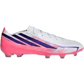 Adidas F50 Hyperfast Pro Gras Voetbalschoenen (FG) Wit Paars Roze