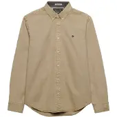 Superdry Overhemd navy / mokka
