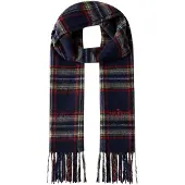 Hackett Sjaal ' PLAID ' gemengde kleuren