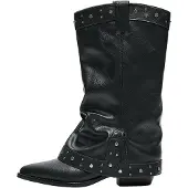 Bershka Cowboylaarzen zwart