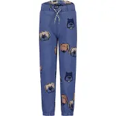 Blue Seven Broek blauw denim / donkerblauw / lichtbruin / lichtgrijs