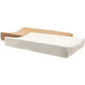 Jollein Aankleedkussenhoes Badstof 50x70cm Hazel/Oatmeal (2p)