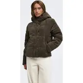 JDY - JDYVITA CORD SHORT HOOD PUFFER OTW HAB - Dames - Gewatteerde jassen