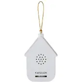 Karlsson Mini Cuckoo Tafelklok | Met Koekoeksklok | 5.4x7.2x3cm | Wit
